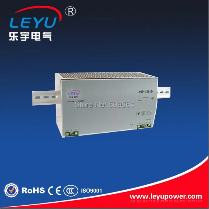 

Multiple delivery 48V 10A Single Output 480W Din Rail Switching power supply