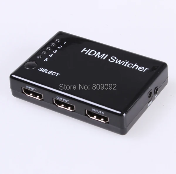 5 Порты и разъёмы HDMI коммутатор Splitter Box с Дистанционное управление 1080 P 5 в 1