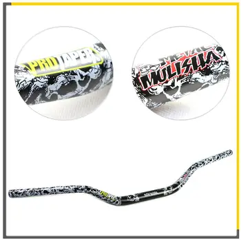 

PRO TAPER 1-1/8" 6061 Aluminum Handlebar Motorcycle universal firm Metal Alloy Skull Pattern Handlebars Motocross Accessories