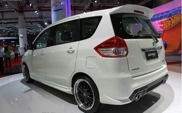 

For Suzuki Ertiga spoiler real wing ABS material Plastic primer spoiler 2012-2015