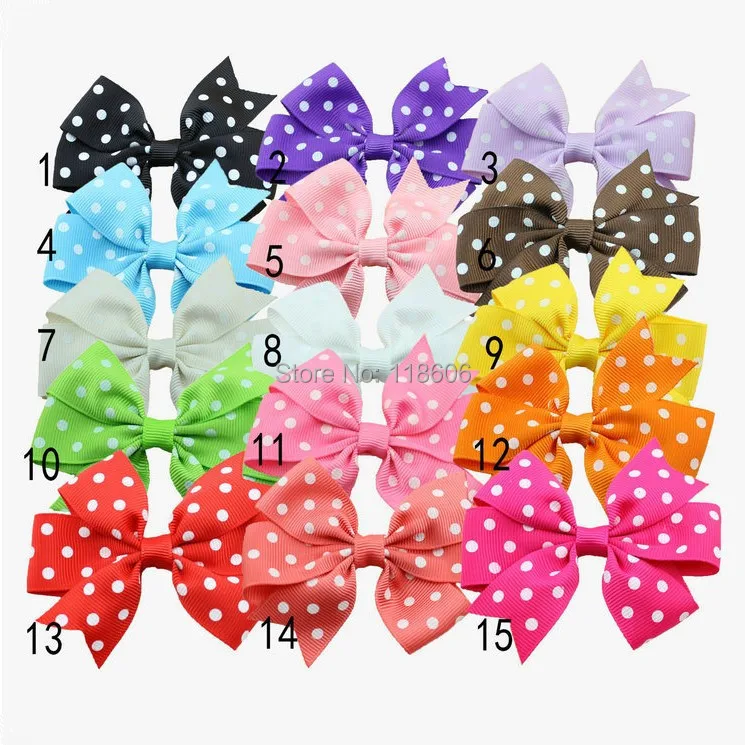 Polka dot pinwheel hair bow.jpg