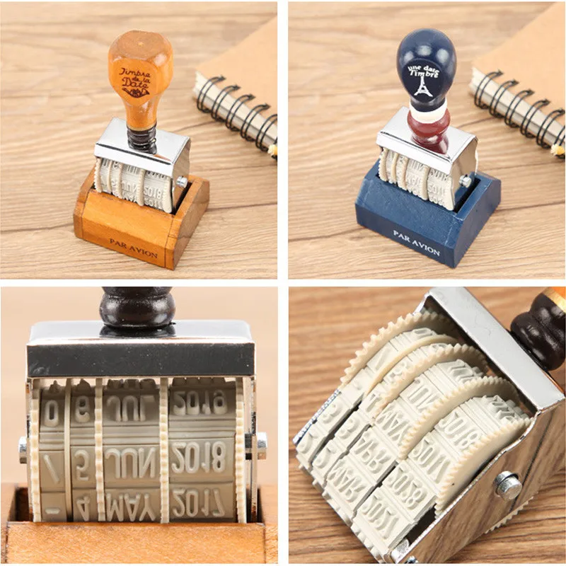 Wooden-handle-date-DIY-stamp-diy-stamps-for-scrapbooking-kawaii-stationery-zakka-decal-material-escolar-school