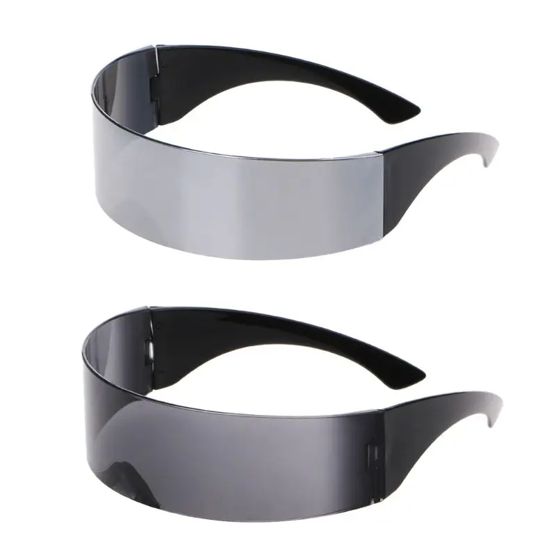 Futuristic Wrap Around Popular Anti glare Sunglasses Mask Novelty