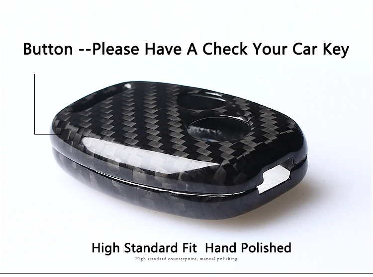 carbon fiber key case for Honda_10