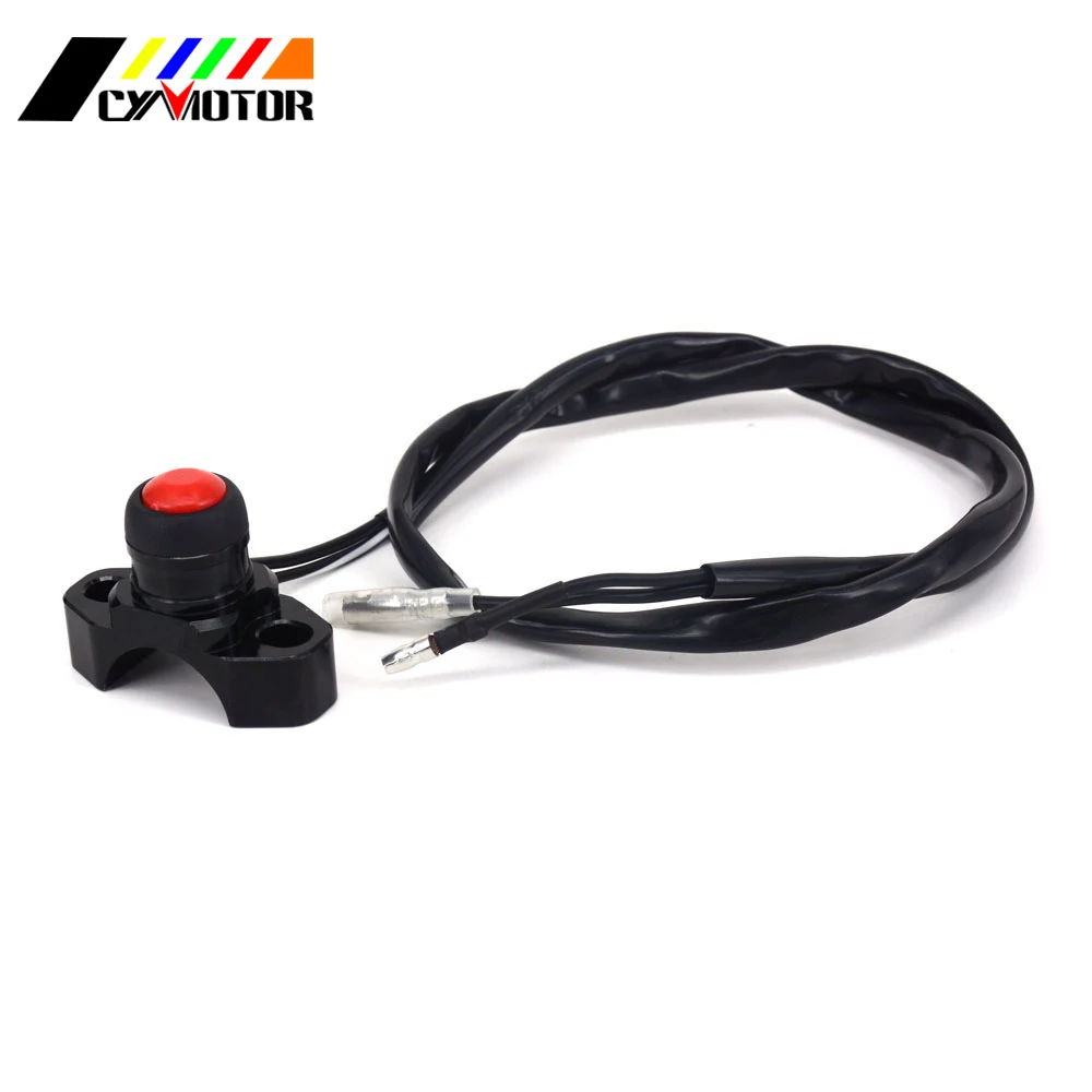 CNC Engine Stop Kill Switch For KTM HONDA YAMAHA SUZUKI KAWASAKI EXC MT09 R1 CBR600 CRF250 ZX6R Z750 Z1000 Motorcycle Dirt Bike