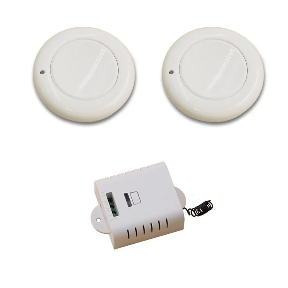 

AC85V 110V 120V 220V 250V 1CH Remote Control Garage Door RF Wireless Remote Control Switch System 2XTransmitter + 1XReceiver New