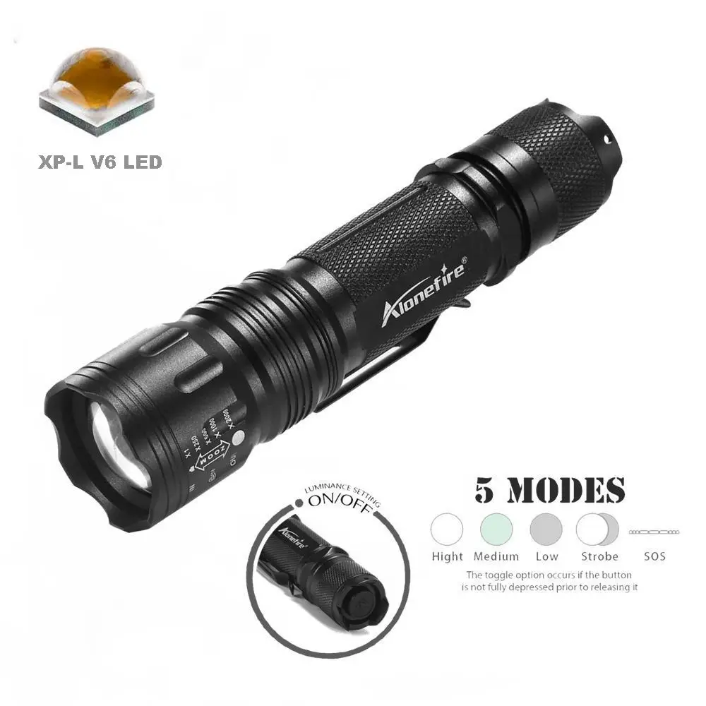 TK105 V6 LED flashlight (23)