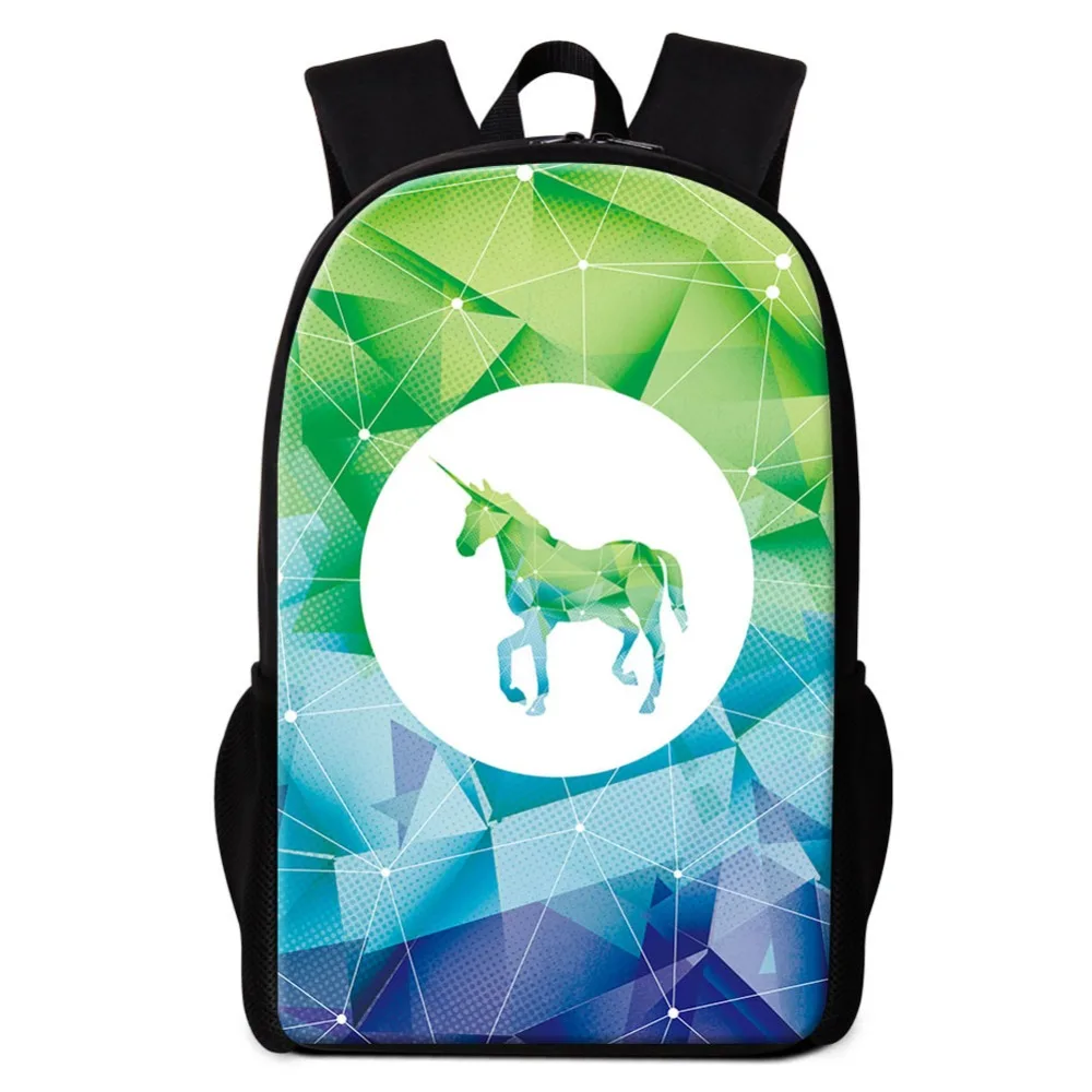 Dispalang Cute Unicorn Backpack for Girls Colorful School Bag Animal ...