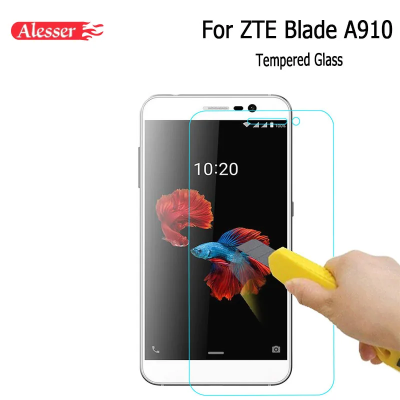 Alesser для ZTE blade A910 Премиум закаленное Стекло Плёнки царапинам Защитная Сталь Mobile