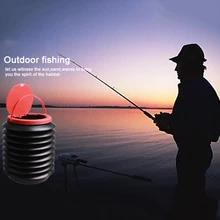 ABS ведро для рыбалки, акция, складное ведро для мытья автомобиля, принадлежности для рыбалки на открытом воздухе, квадратное 4л автомобильное ведро, автомобильные аксессуары