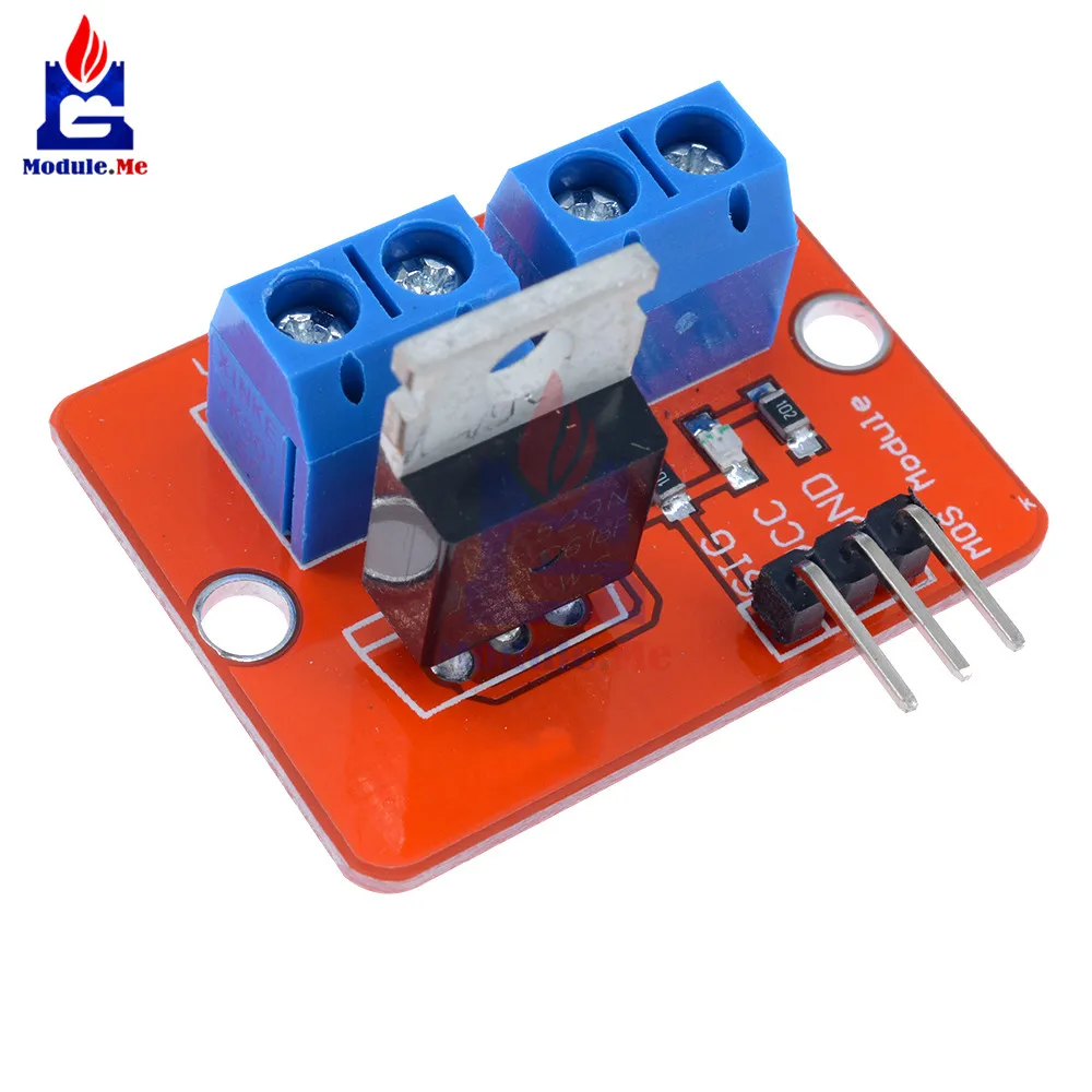 

TOP MOSFET Button IRF520 MOSFET Driver Module for Arduino ARM Raspberry pi