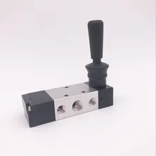 5/3 способ Пневматический воздушный клапан ручной регулировки 4H330C-08 порт 1/" BSP 4H330E-10 3/8" 4HA330C-10 пружинный ручной клапан управления возвратом