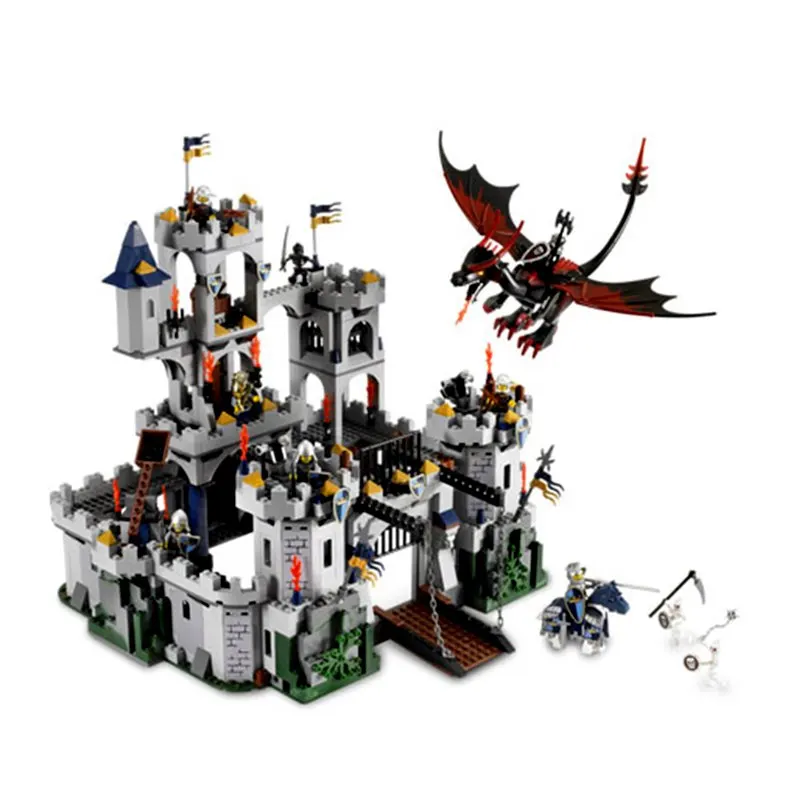 

Compatible Legoe 7094 1023pcs Building Blocks toys for Childrens Bricks Model King's Castle Siege Kid Gift
