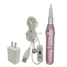 Высокое качество полу-Перманентная Татуировка одной машине бесшумный губ/производственная линия/Оборудование для бровей/ресниц полный пледы тату-машинка Бесплатный подарок 10 шт. иглы