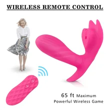 10 Speed Silicone Vibrator Remote Control Massager Dildo Vibrator USB Rechargeable Waterproof Vibrator G-spot Clitoris Stimulate