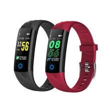 S5 Smart Wristband IP68 Waterproof Bluetooth Sport Bracelet Blood Pressure Pedometer Calorie Watch Fitness Tracker Color Screen