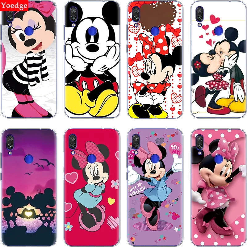 

Cartoon Silicone Case For Xiaomi Redmi Note 7 Back Cover Ultra Thin Soft TPU Cartoon 6.3 inch Capa For Redmi Note 7 Pro Coque