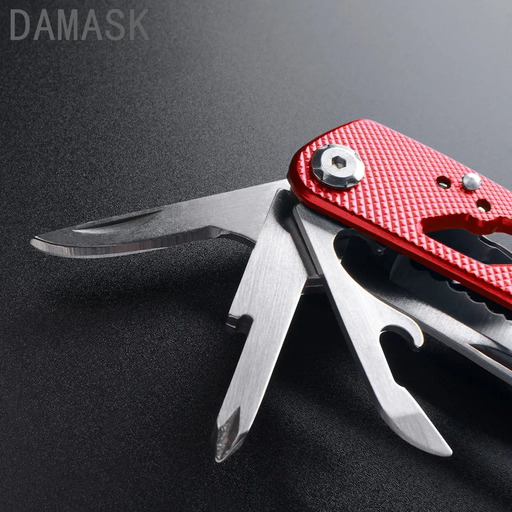 DAMASK Combination Plier EDC Hand Tool Multifunctional Folding Plier High Quality Stainless Steel Pocket Pincers Outdoor Tool DAMASK Combination Plier EDC Hand Tool Multifunctional Folding Plier High Quality Stainless Steel Pocket Pincers Outdoor Tool