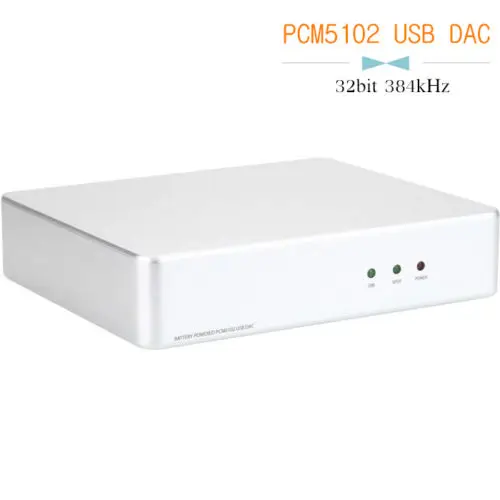 

Douk Audio HiFi DAC PCM5102 on Battery 32bit 384kHz Digital Interface XMOS USB