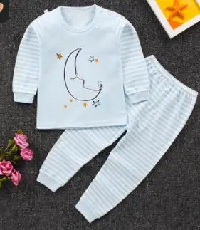 Г.,, от 0 до 24 месяцев, новое осенне-зимнее хлопковое нижнее белье с длинными рукавами осенние пижамы одежда для малышей Горячая Распродажа, E0024 - Цвет: A9