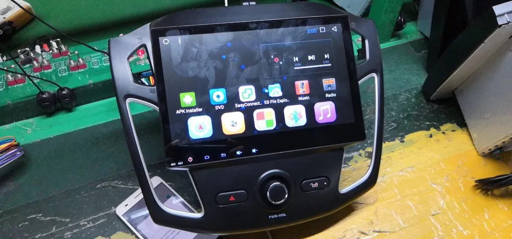Perfect Chogath  10.2 inch andrio 8.0 car multimedia player for ford focus 2012 2013 2014 2015 1