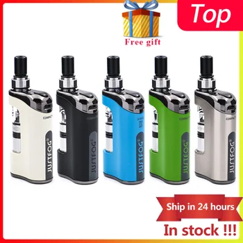 

In stock JustFog Compact 14 Kit Compact 14 Electronic Cigarette Vaporizer Kit with 1.2ohm/1.6ohm Q14 Clearomizer Tank Vape Kit