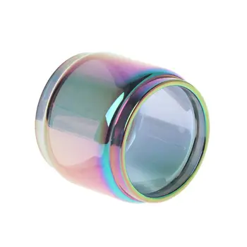 

Rainbow Transparent Glass Tube Replacement Fatboy Glass Tank Electronic Cigarette Vape Accessories for 6.5ML Vaporizer