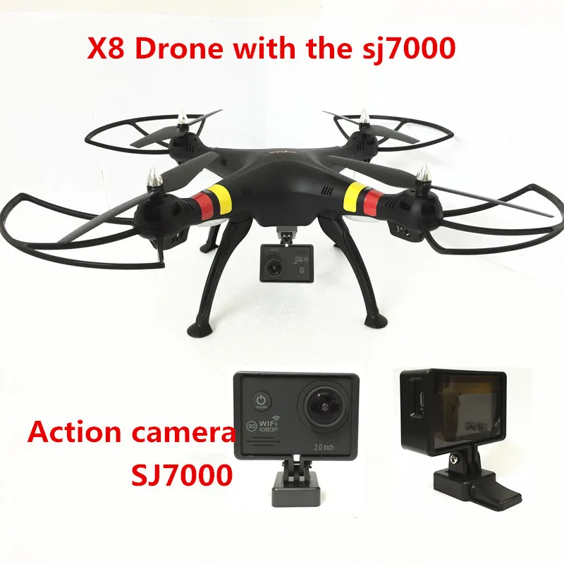 Syma X8C X8W X8 RC font b Drone b font with Camera 12MP FHD 2 4G