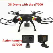 Syma X8C / X8W / X8 RC Drone with Camera 12MP FHD 2.4G drones with camera dron RC Quadcopter Helicopter Fit SJ7000 wifi Camera
