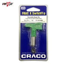 Безвоздушные наконечники G-FFLP618/FRAC618 сопло тонкой отделки низкого давления наконечник для безвоздушный распылитель краски пистолеты