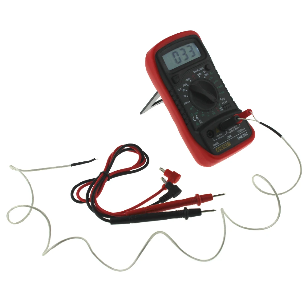 ANENG AN8205C Мини цифровой мультиметр портативный мультиметр AC/DC измеритель напряжения Амперметр Сопротивление температура тестер