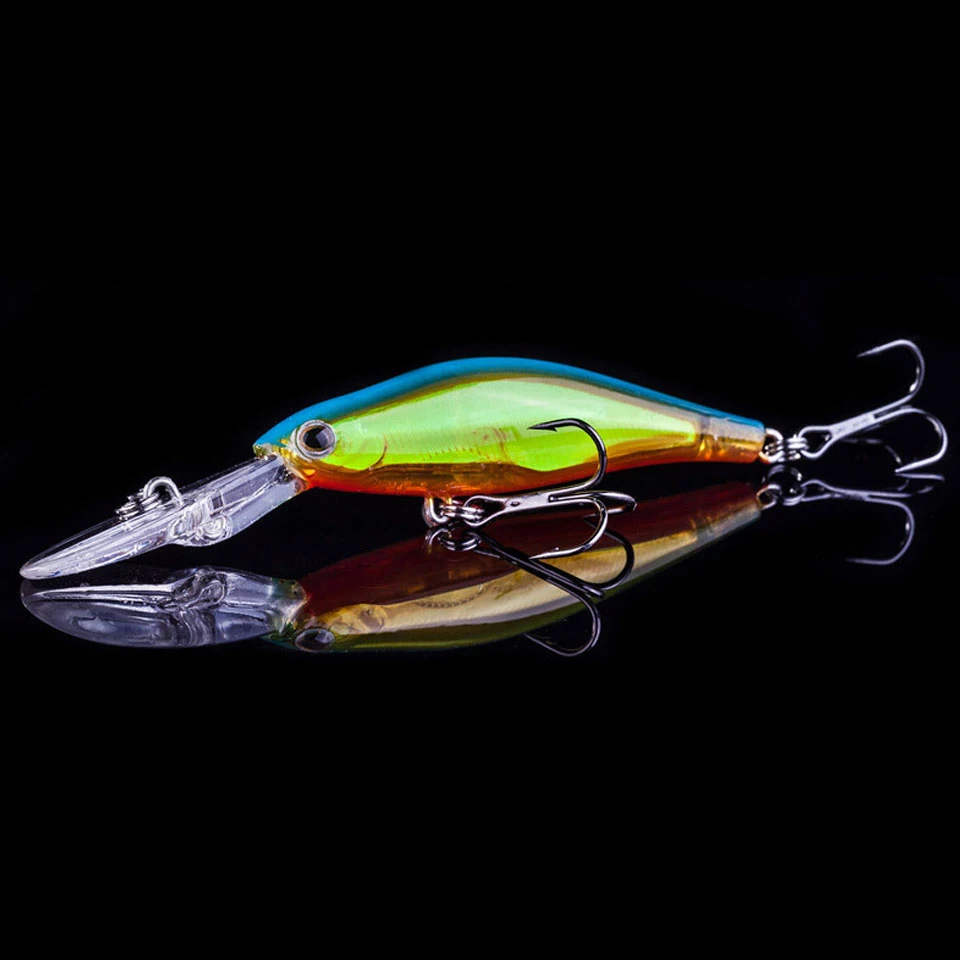 1 шт. Рыболовная Приманка Minnow 7 3 г 9 см 3DMinnow рыболовные приманки лазерный наживка