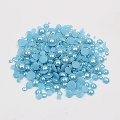 sewing material shop near me New sale Mix Size Ceramic Rhinestones Lt purple Half Round Pearls 1000pcs/lot for DIY Nails Art Garment free shipping Sequins Fabric & Sewing Supplies