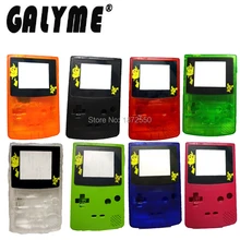 8 цветов, выбор, ограниченный карман, мультипликационный Gameboy, цвет GBO DMG, игровая консоль, корпус для оболочки, заменить с логотипом
