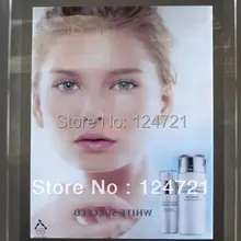 400 мм x 600 мм настенный акриловые фоторамки LED Кристалл витрина рекламный лайтбокс Панель