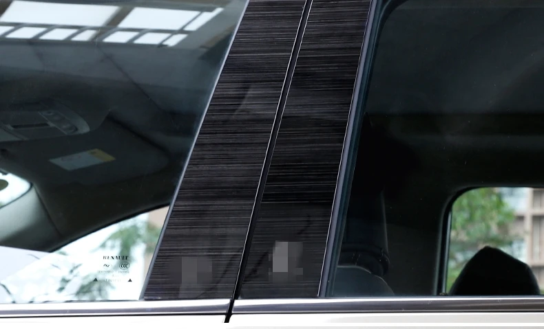 Для Renault Koleos украшение для тела блестки обшивка кузова оконное окно BC pillar sequin модификация внешние аксессуары