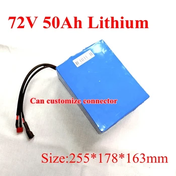 

Customized Large Capacity 72v 50Ah Li-ion with BMS Lithium for 5500w Golf Club Bicycle Scooter Ebike Motorcycle +10A Charger