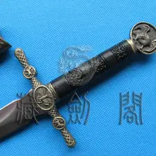 S0013 винтажный антикварный миниатюрный немецкий гошаук меч 13,8"