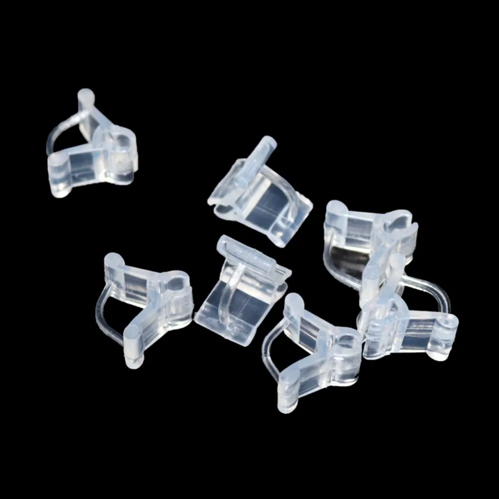 150pcs Plant Vine Grafting Clip Connector Plastic Retaining Clips Gardens Trees And Vines Transplanting Bundled Clip Tool