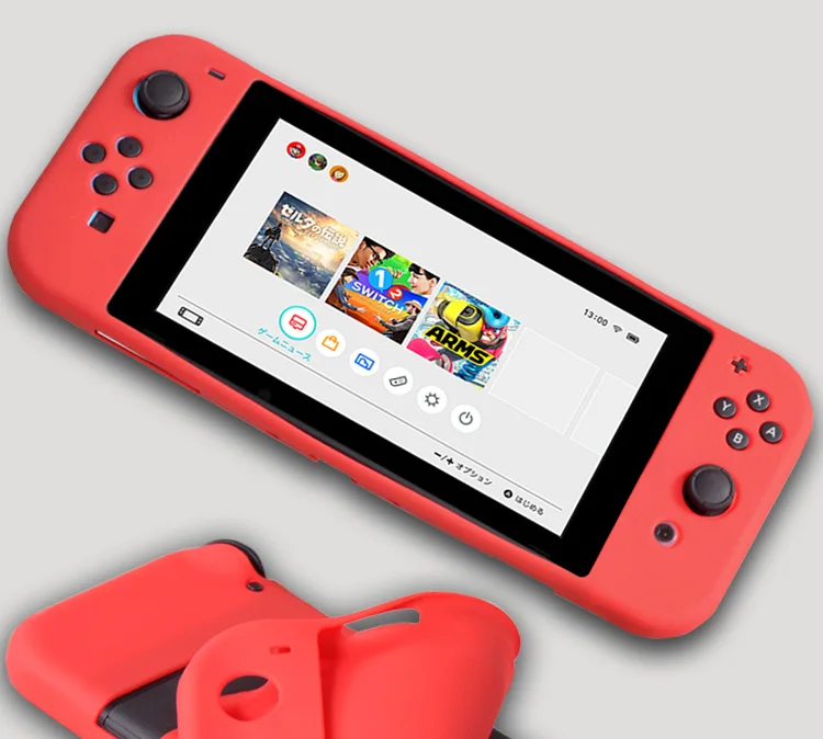 Силиконовый чехол Yoteen для контроллера nintendo Switch резиновый чехол Joy-con полное покрытие защита от падения