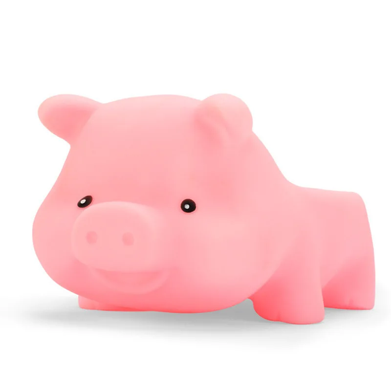 4 In 1 Soft Cute Pink Pig Toy Family Bath Toys Mummy & Baby Rubber Race Squeaky Pig Kid Game Toys Squeezing Call Rubber for Kids 4 In 1 Soft Cute Pink Pig Toy Family Bath Toys Mummy & Baby Rubber Race Squeaky Pig Kid Game Toys Squeezing Call Rubber for Kids