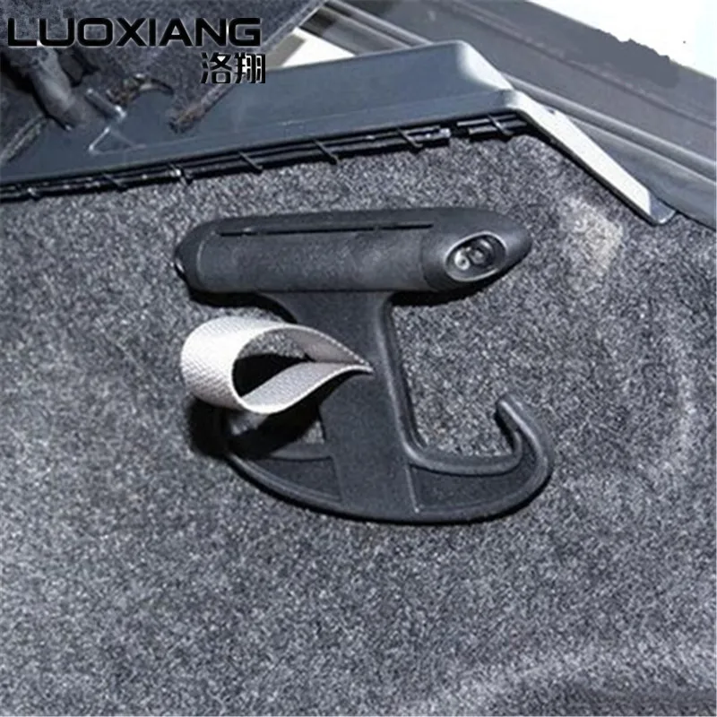 Car Trunk Bag Hook Hanger Holder Automatically Retracted Trunk Sundries