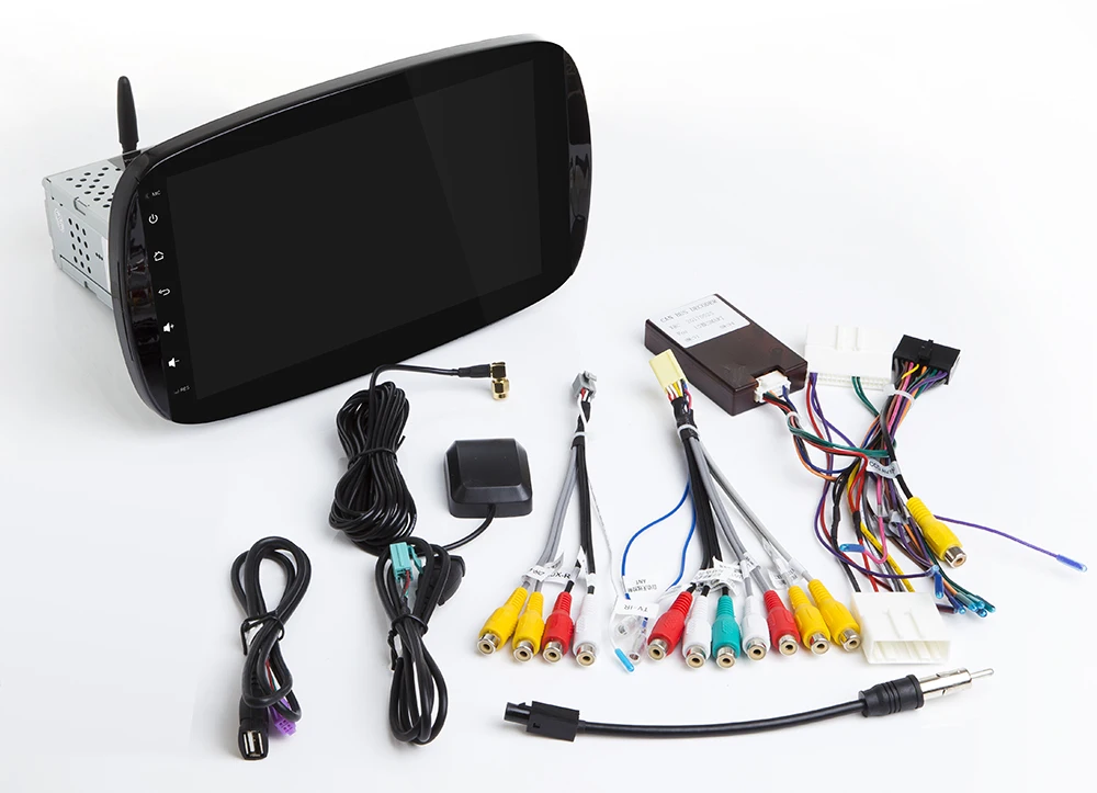DSP 9 ''Автомобильный gps навигатор android 10 стерео медиа авто радио для Mercedes Benz Smart Fortwo C453 A453 W453