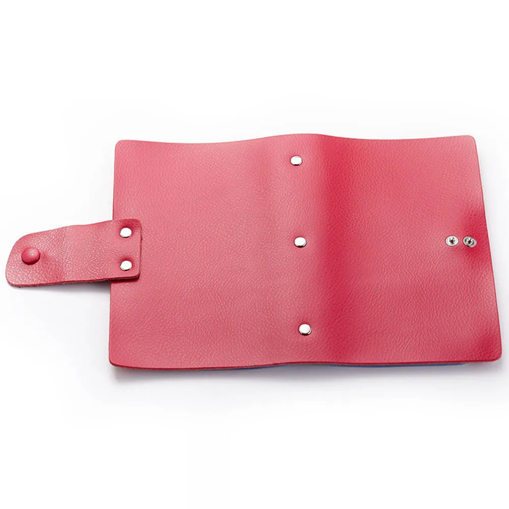 120 Bit Slots Large Capacity 100% cow leather Business Cards Bag Women Men Anti Magnetic Packs Bank ID Holders Card Holder Sets|business card
