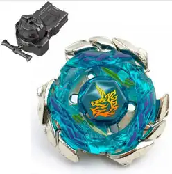 Beyblade Металл Fusion 4D Системы набор золото bb117 + двойной спин launcher