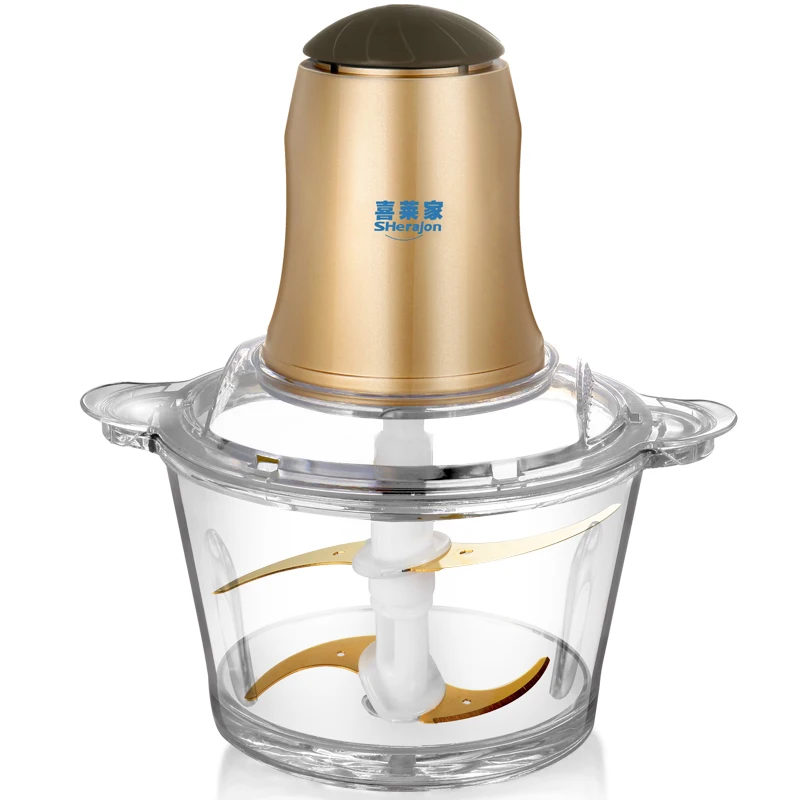 Commercial automatic meat grinder home stir garlic dish chili sauce to home dozen mud motor