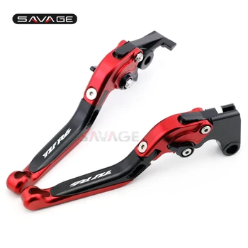 

Folding Extendable Brake Clutch Lever Levers For YAMAHA YZF-R6 YZFR6 YZF R6 1999-2004 01 02 03 04 Adjustable LOGO High Quality