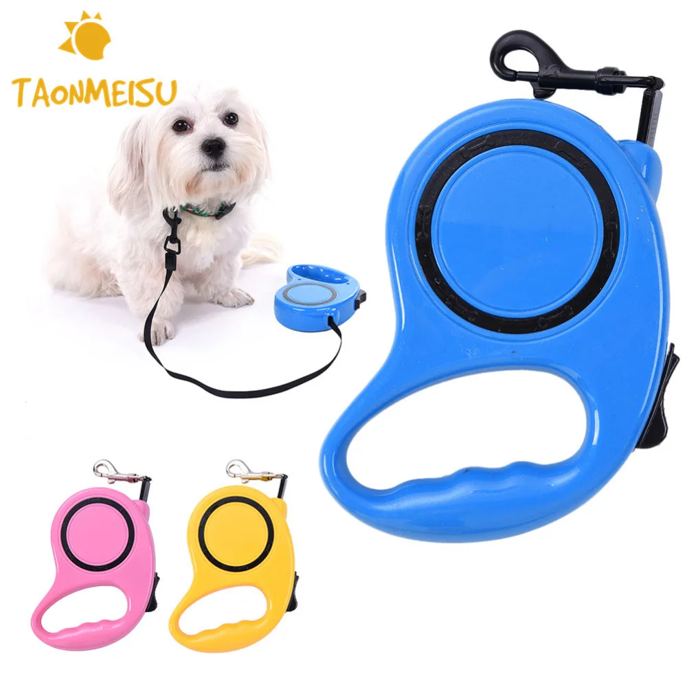 Retractable Pet Cat Puppy Dog Leash lead Nylon ABS Leashes Lead