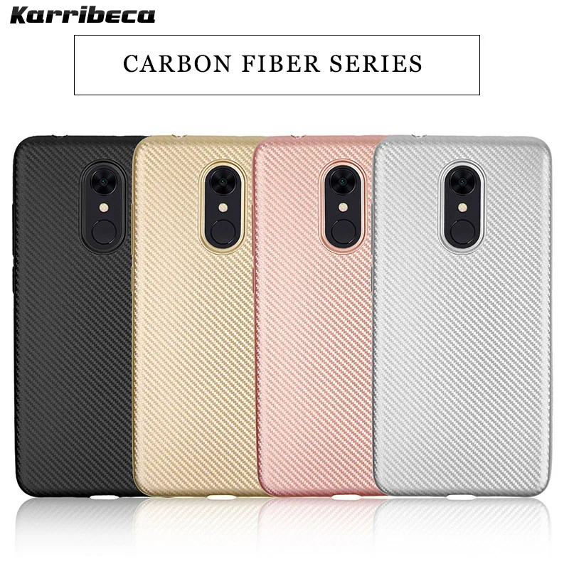 углеродные волокна узор силиконовый чехол на xiomi xiaomi redmi 5 plus чехлы мягкий