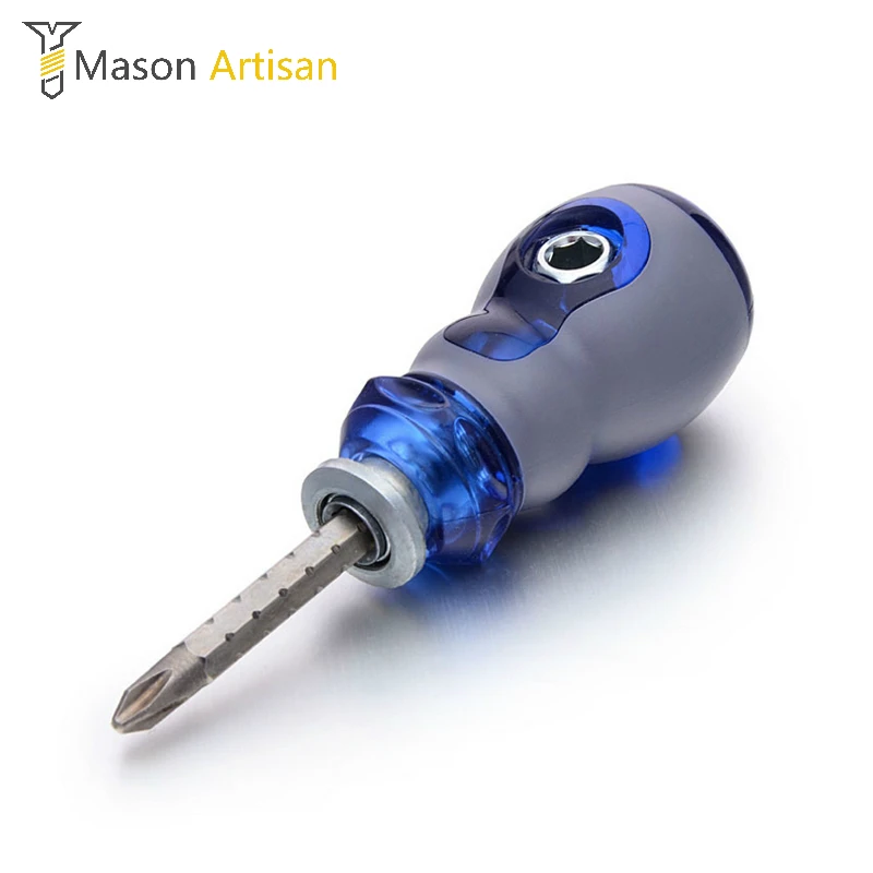 

1Piece Double End Screwdriver Flat Phillips Screw Driver Random Color Utility Tool Hand Tools Ferramentas Herramientas